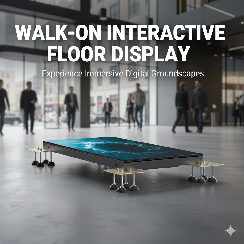 INTERACTIVE LED FLOOR DISPLAY